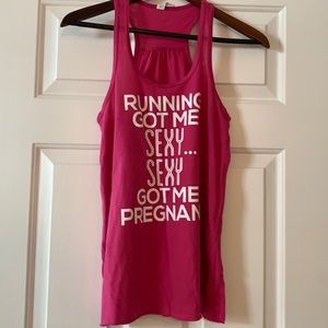 Running/ pregnancy tank